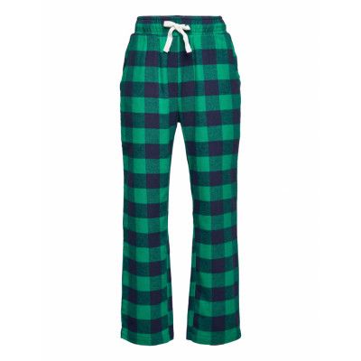 Pajama Trousers Checked Flanne Night & Underwear Pyjamas Pyjama Pants Multi/patterned Lindex
