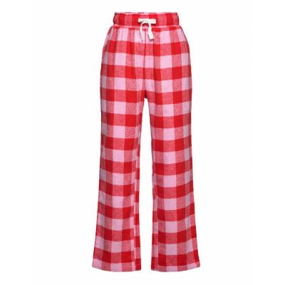 Pajama Trousers Checked Flanne Night & Underwear Pyjamas Pyjama Pants Multi/patterned Lindex