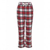 Pajama Trousers Checked Flanne Night & Underwear Pyjamas Pyjama Pants Red Lindex