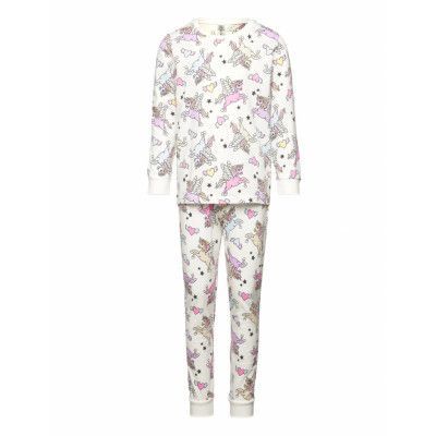 Lindex Pajama Unicorns And Cute Anima Multi/patterned