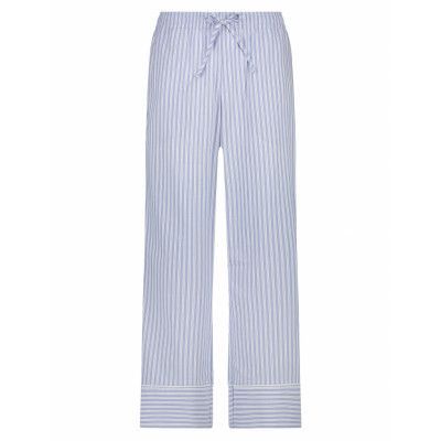 Hunkemöller Pant Cotton Stripe Blå