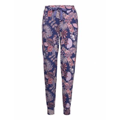 Pant Jersey Funky Jungle Pyjamasbyxor Mjukisbyxor Multi/mönstrad Hunkemöller