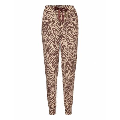 Pant Jersey Zebra Pyjamasbyxor Mjukisbyxor Multi/mönstrad Hunkemöller