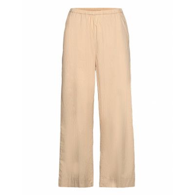 Pants Pyjamasbyxor Mjukisbyxor Beige STUDIO FEDER