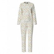 Pieces Pcfreya Ls Nightwear Set Kac Vit