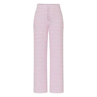 Pieces Pclaya Mw Wide Pants D2D Rosa