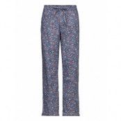 Pernille Night Pant Pyjamasbyxor Mjukisbyxor Blue Missya