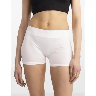 Pieces Pclondon Mini Shorts Noos Bc - White - S/M