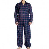 Pierre Hector Pyjama Long Sleeve and Long Pant Nav * Fri Frakt *