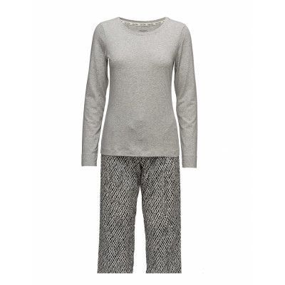 Pj In A Bag Ls Pyjamas Grå Calvin Klein