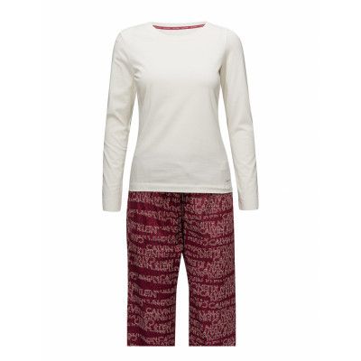 Pj In A Bag Ls Pyjamas Multi/mönstrad Calvin Klein