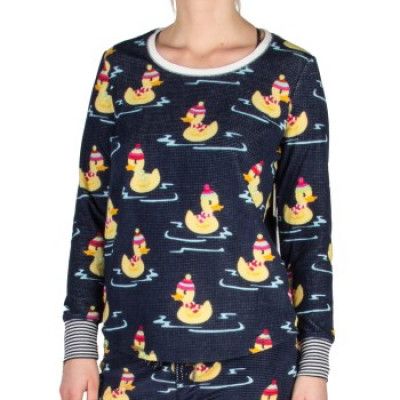 Pj Salvage Winter Ducks Long Sleeve Top * Fri Frakt * * Kampanj *