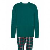 Pj Set Pyjamas Green Tommy Hilfiger