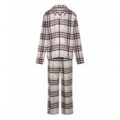 Tommy Hilfiger Pj Straight Gifting Print Set Kräm