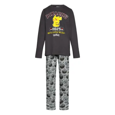Pókemon Pyjama - Grey - 176