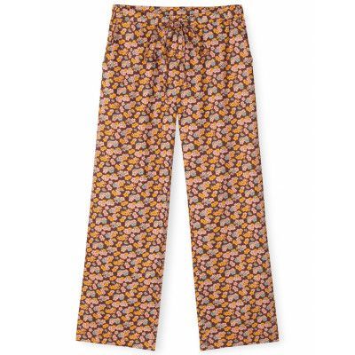 Pleasantly Tanja Pants Pyjamasbyxor Mjukisbyxor Orange Juna