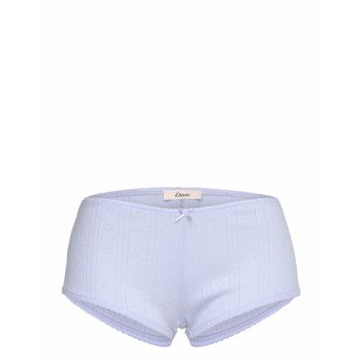 Polly Short Pyjama Bottom Pyjamas Blue Etam