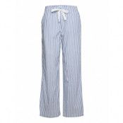 Adult Poplin Pajama Pants Pyjamasbyxor Mjukisbyxor Blå GAP