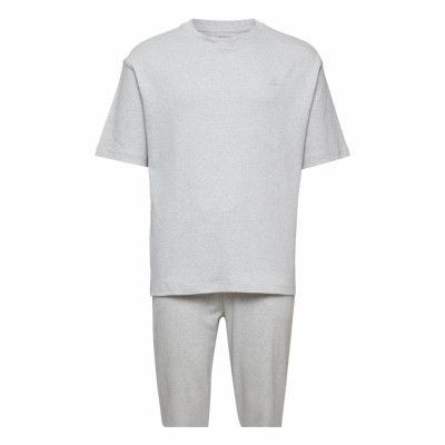Premium Loungewear Set Pyjamas Grå GANT