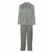 Pure Silk - Basic Pyjamas Pyjamas Grön Lady Avenue