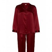 Pure Silk - Basic Pyjamas Pyjamas Röd Lady Avenue