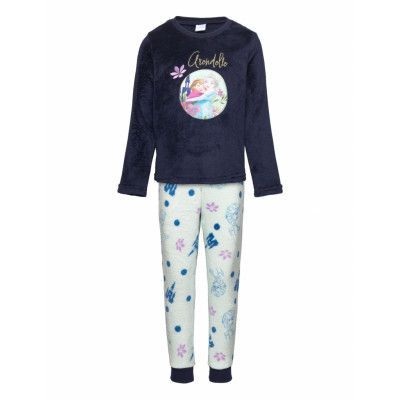 Frost Pyjalong Coral Marinblå