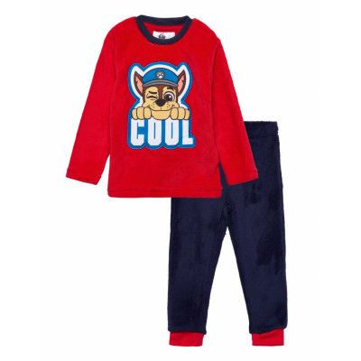 Pyjalong Coral *Villkorat Erbjudande Pyjamas Set Röd Paw Patrol