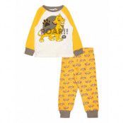 Pyjalong Imprime Pyjamas Set Multi/mönstrad Disney