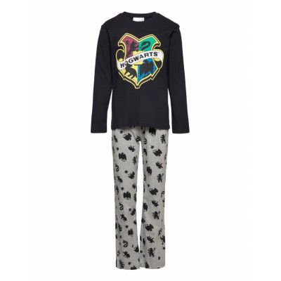 Pyjalong Pyjamas Set Svart Harry Potter