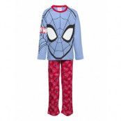 Pyjalong Pyjamas Set Multi/mönstrad Spider-man