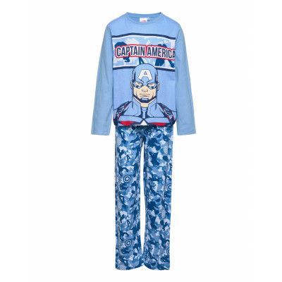 Pyjalong Pyjamas Set Multi/mönstrad Iron Man
