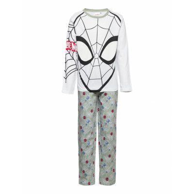 Pyjalong Pyjamas Set Multi/mönstrad Spider-man