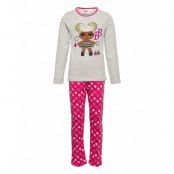 Pyjalong T-Shirt + Pant Pyjamas Set Rosa L.O.L