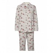 Pyjama Birds And Snow Mini Me Pyjamas Multi/mönstrad Lindex