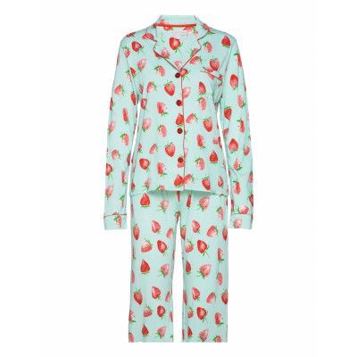 Pyjama Long Pyjamas Blå PJ Salvage