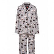 Pyjama Long Pyjamas Multi/mönstrad PJ Salvage