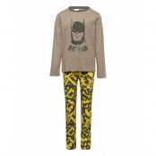 Pyjama Long Pyjamas Set Multi/patterned Batman