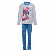 Pyjalong Pyjamas Set Multi/patterned Spider-man