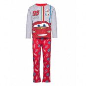 Pyjama Long *Villkorat Erbjudande Pyjamas Set Röd Biler