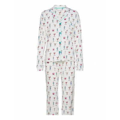 Pyjama Long Pyjamas Vit PJ Salvage
