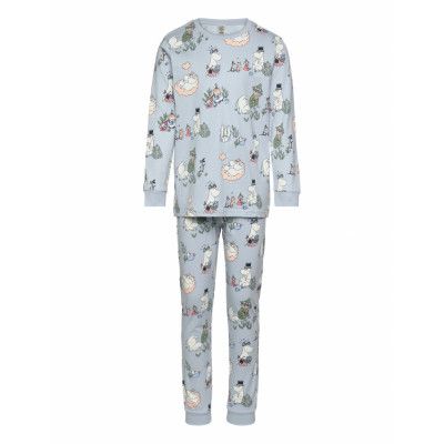 Lindex Pyjama Moomin Blå