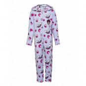 Pyjama Overall Pyjamas Set Blå Minnie Mouse