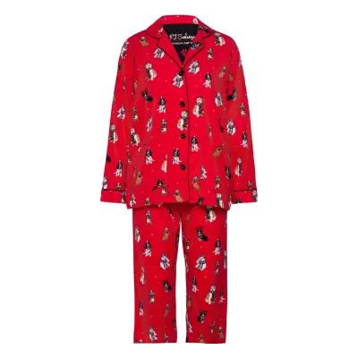 Pyjama Pyjamas Röd PJ Salvage