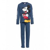 Pyjama Pyjamas Set Blå Disney