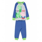 Pyjama Pyjamas Set Blå Peppa Pig