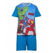 Marvel Pyjama Blå