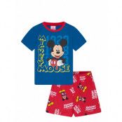 Mickey Mouse Pyjama Blå