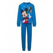 Mickey Mouse Pyjama Blå