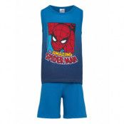 Pyjama Pyjamas Set Blue Spider-man