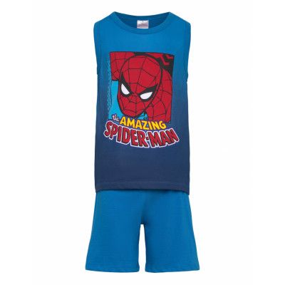 Spider-man Pyjama Blå